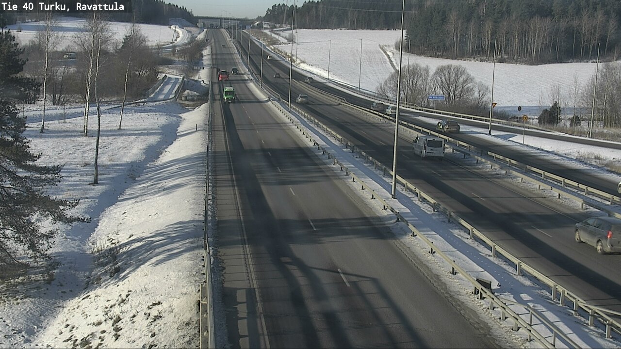 Weather Camera Image Road 40 Kaarina, Ravattula, Kaarina, Varsinais-Suomi
