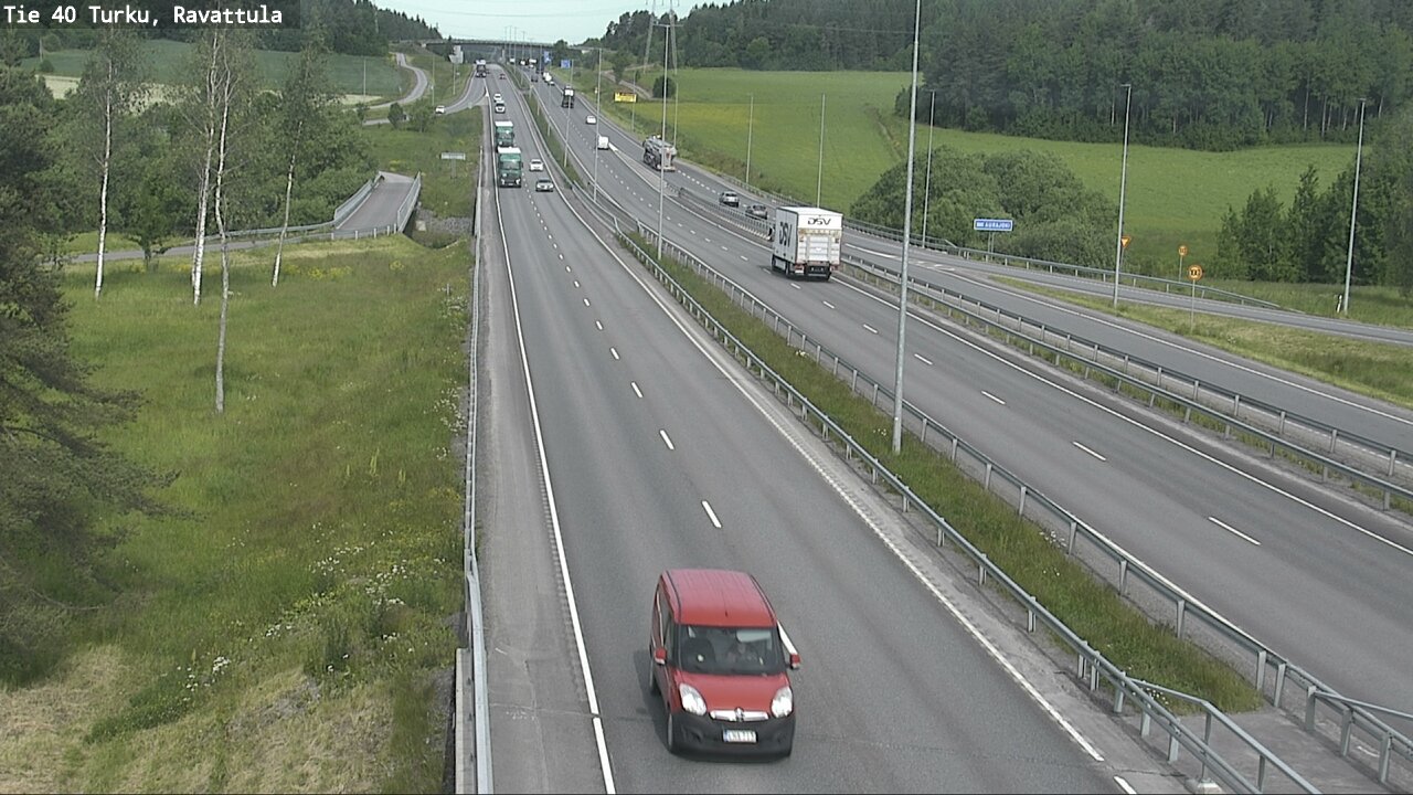 Weather Camera Image Road 40 Kaarina, Ravattula, Kaarina, Varsinais-Suomi