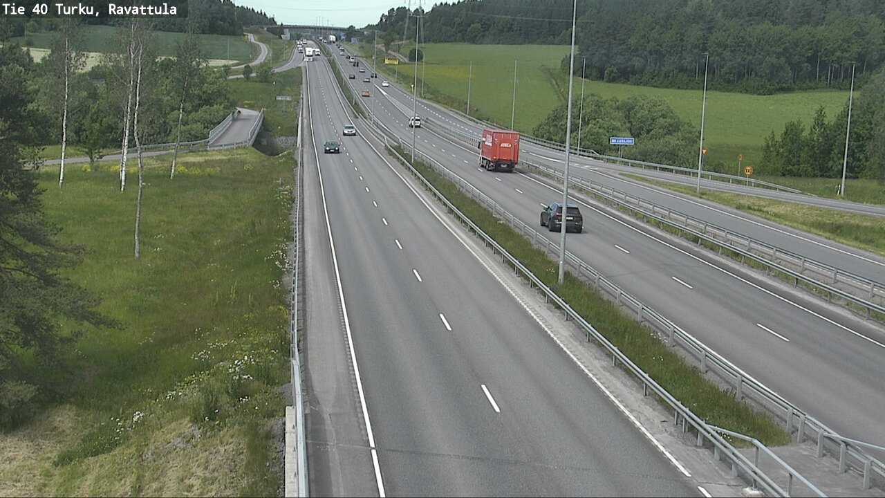 Weather Camera Image Road 40 Kaarina, Ravattula, Kaarina, Varsinais-Suomi