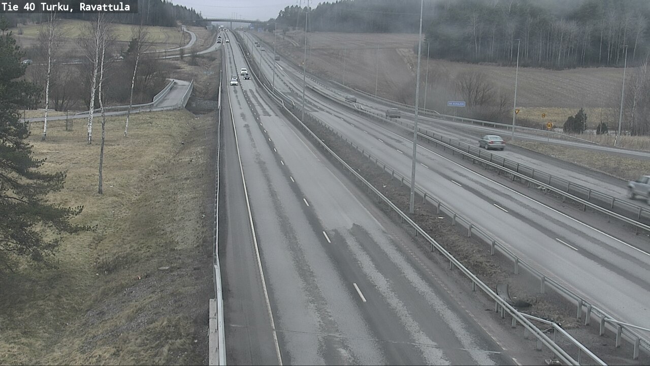 Weather Camera Image Väg 40 S:t Karins, Ravattula, Kaarina, Varsinais-Suomi