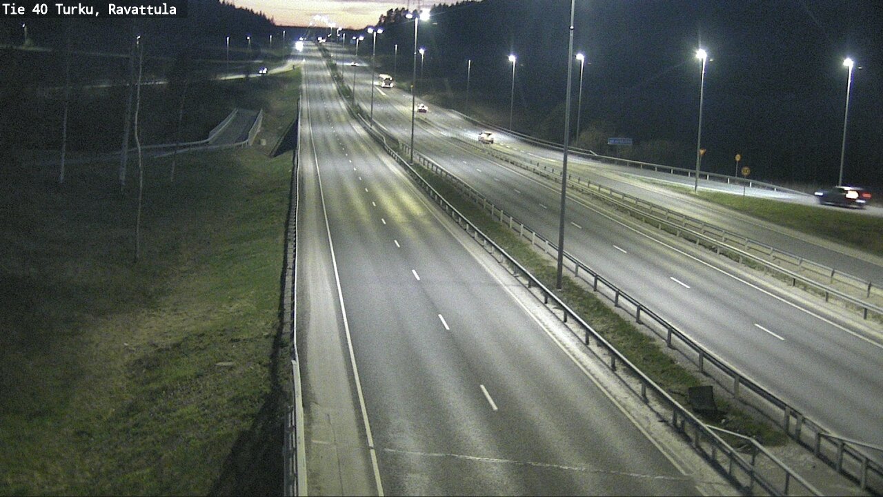 Weather Camera Image Road 40 Kaarina, Ravattula, Kaarina, Varsinais-Suomi