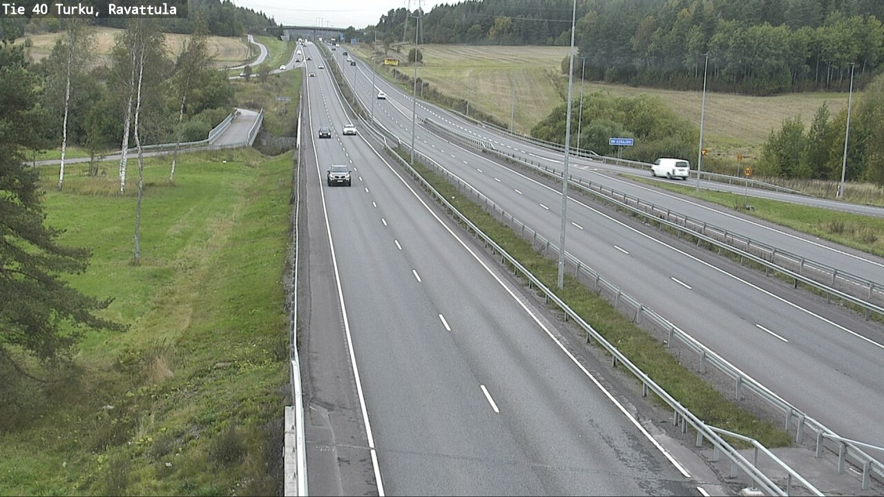 Weather Camera Image Road 40 Kaarina, Ravattula, Kaarina, Varsinais-Suomi