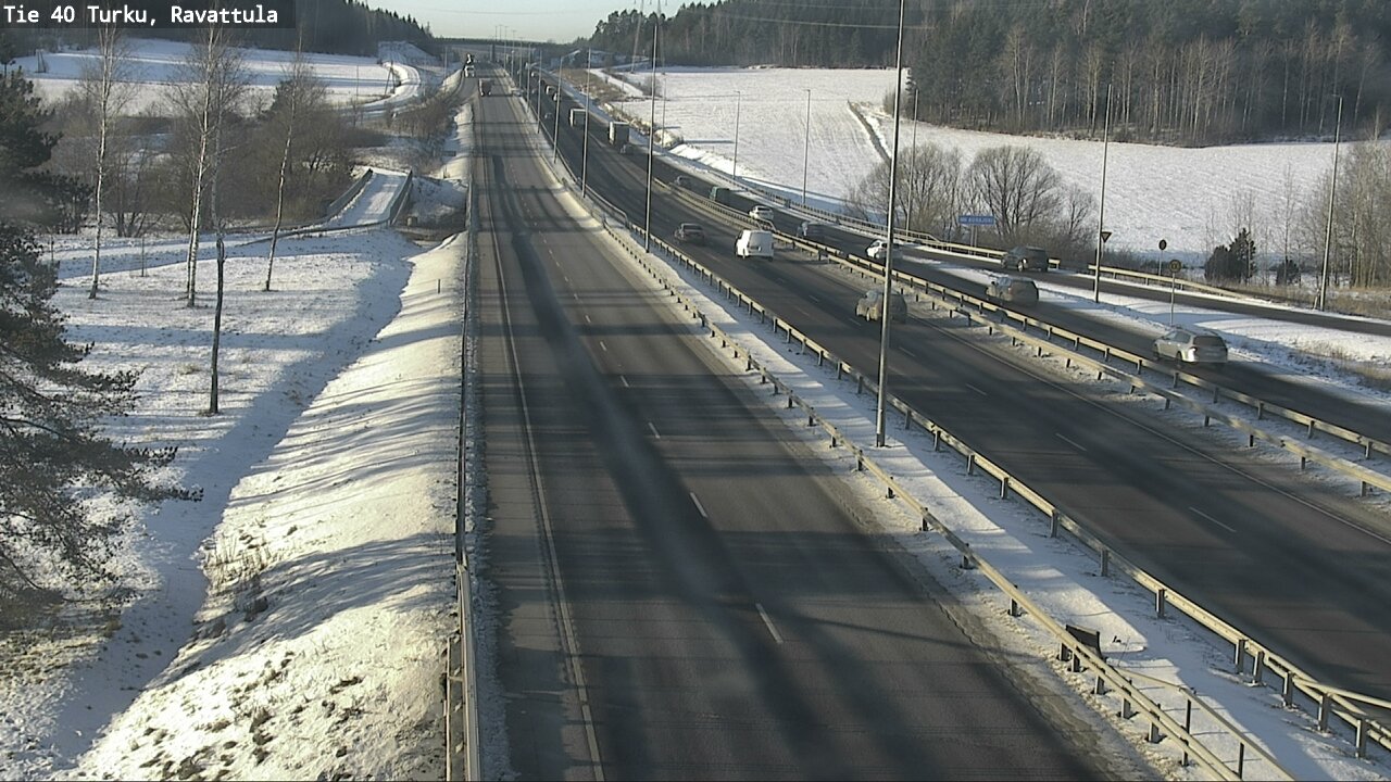 Weather Camera Image Road 40 Kaarina, Ravattula, Kaarina, Varsinais-Suomi