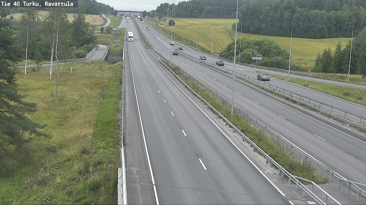 Weather Camera Image Road 40 Kaarina, Ravattula, Kaarina, Varsinais-Suomi