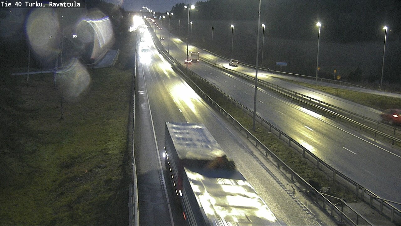 Weather Camera Image Väg 40 S:t Karins, Ravattula, Kaarina, Varsinais-Suomi