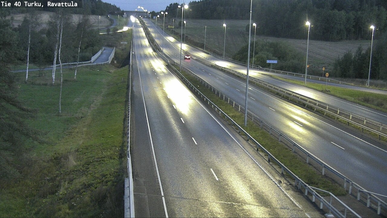 Weather Camera Image Road 40 Kaarina, Ravattula, Kaarina, Varsinais-Suomi