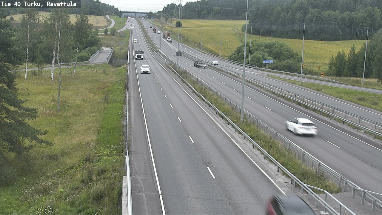Weather Camera Image Road 40 Kaarina, Ravattula, Kaarina, Varsinais-Suomi