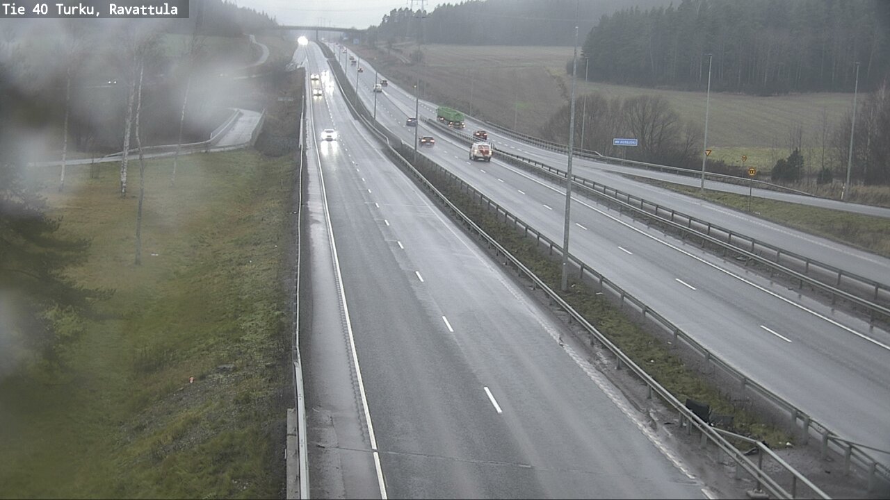 Weather Camera Image Väg 40 S:t Karins, Ravattula, Kaarina, Varsinais-Suomi