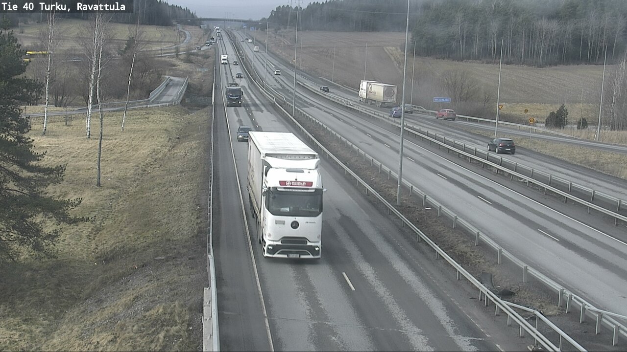 Weather Camera Image Väg 40 S:t Karins, Ravattula, Kaarina, Varsinais-Suomi