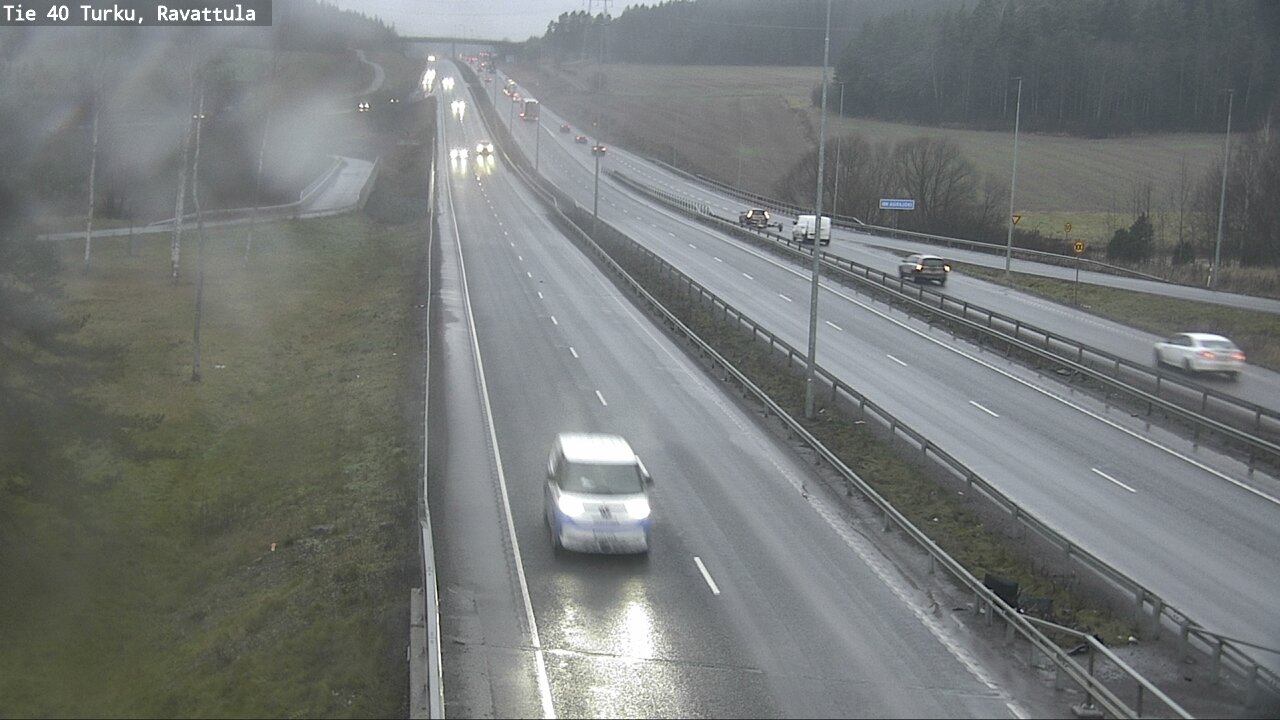 Weather Camera Image Väg 40 S:t Karins, Ravattula, Kaarina, Varsinais-Suomi