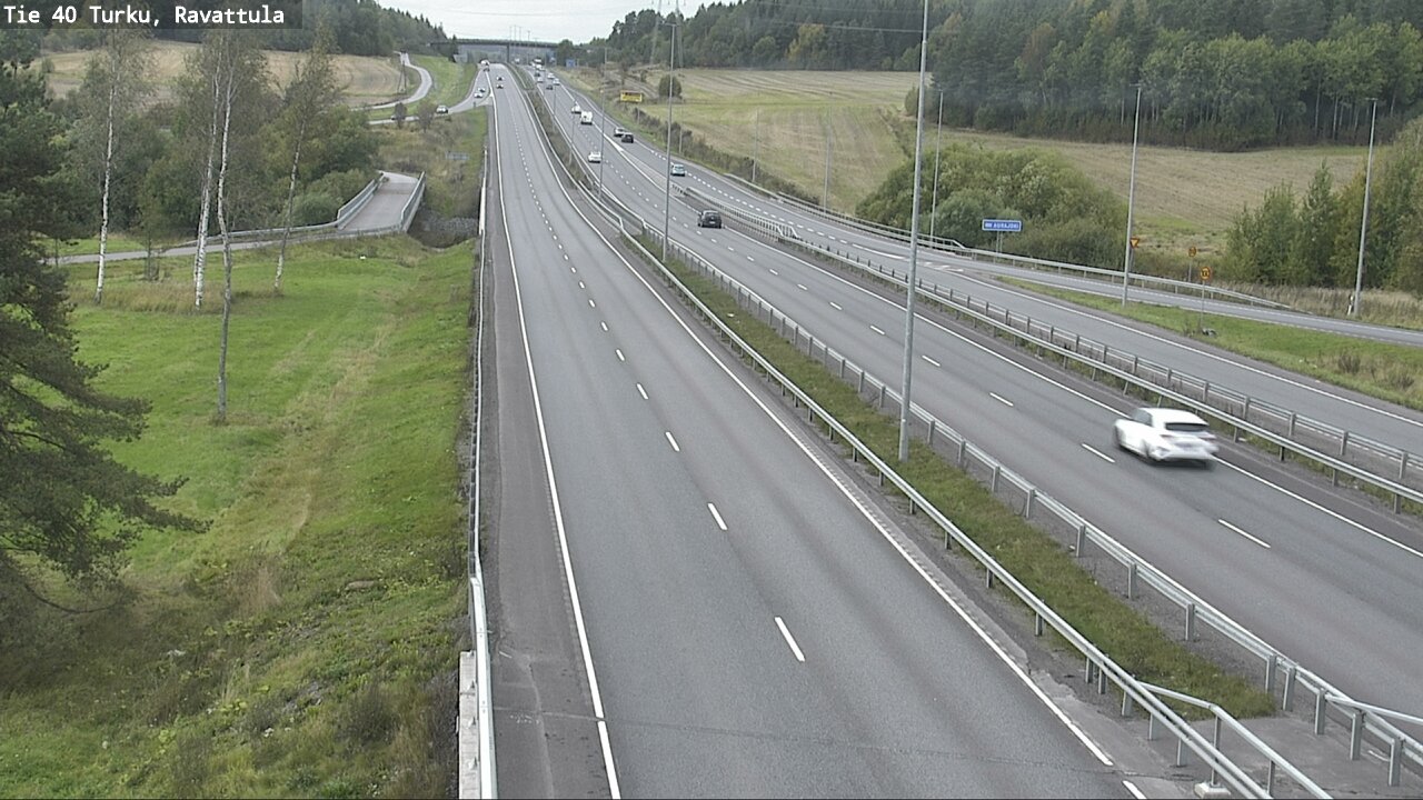 Weather Camera Image Road 40 Kaarina, Ravattula, Kaarina, Varsinais-Suomi