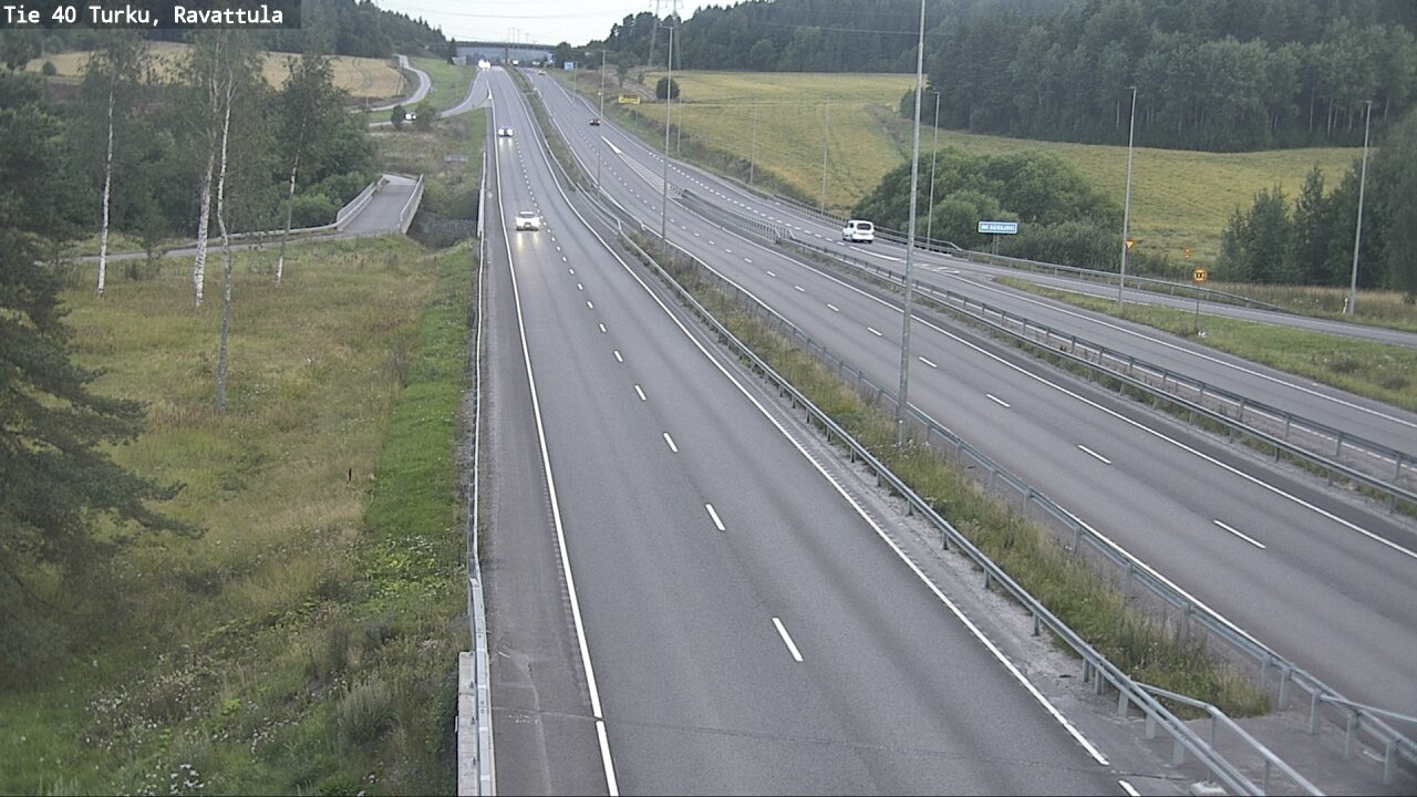 Weather Camera Image Road 40 Kaarina, Ravattula, Kaarina, Varsinais-Suomi