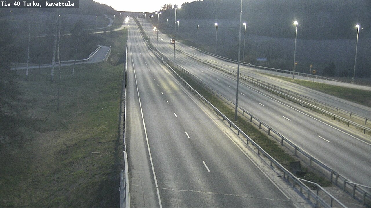 Weather Camera Image Road 40 Kaarina, Ravattula, Kaarina, Varsinais-Suomi