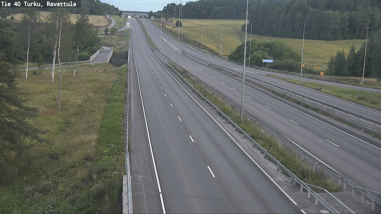 Weather Camera Image Road 40 Kaarina, Ravattula, Kaarina, Varsinais-Suomi