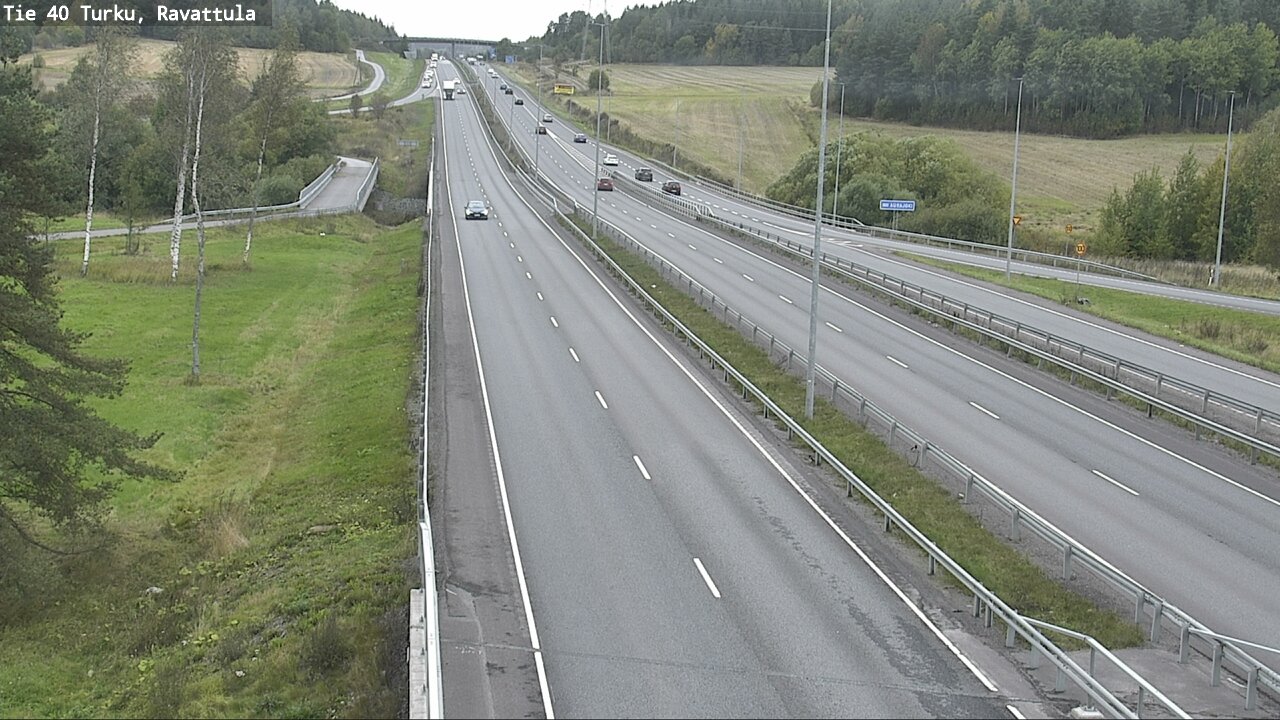 Weather Camera Image Road 40 Kaarina, Ravattula, Kaarina, Varsinais-Suomi