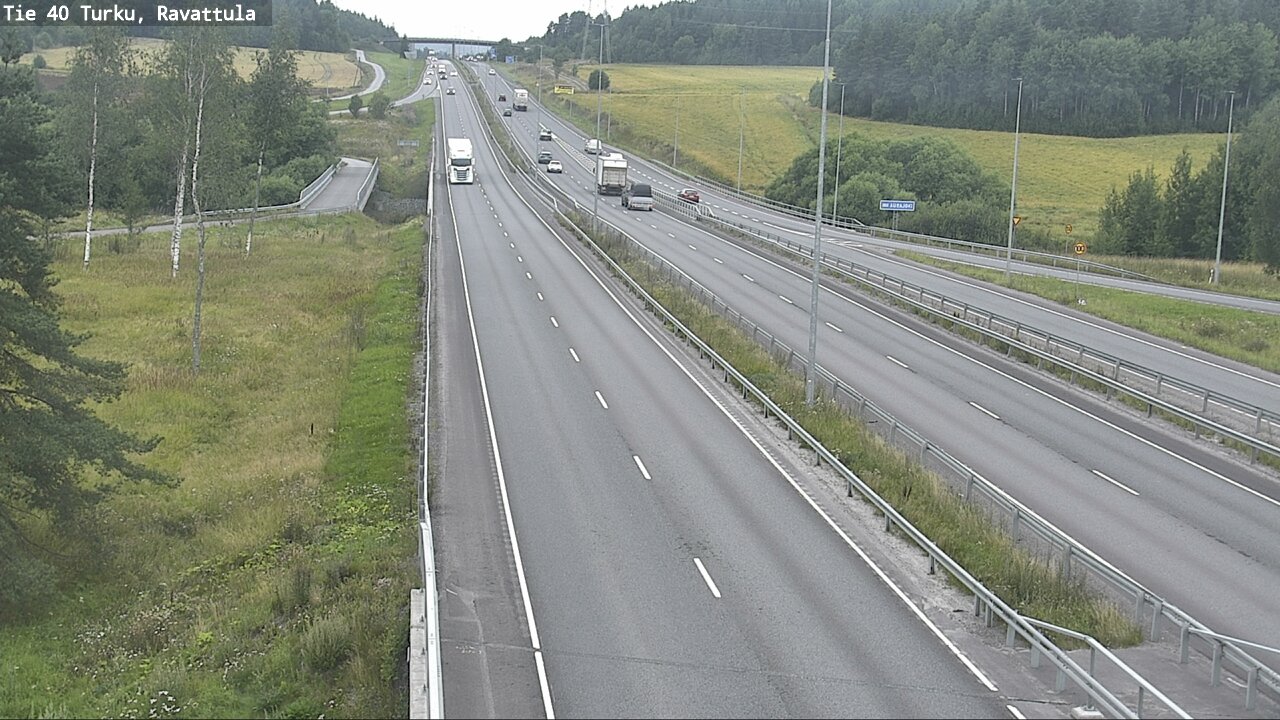 Weather Camera Image Road 40 Kaarina, Ravattula, Kaarina, Varsinais-Suomi