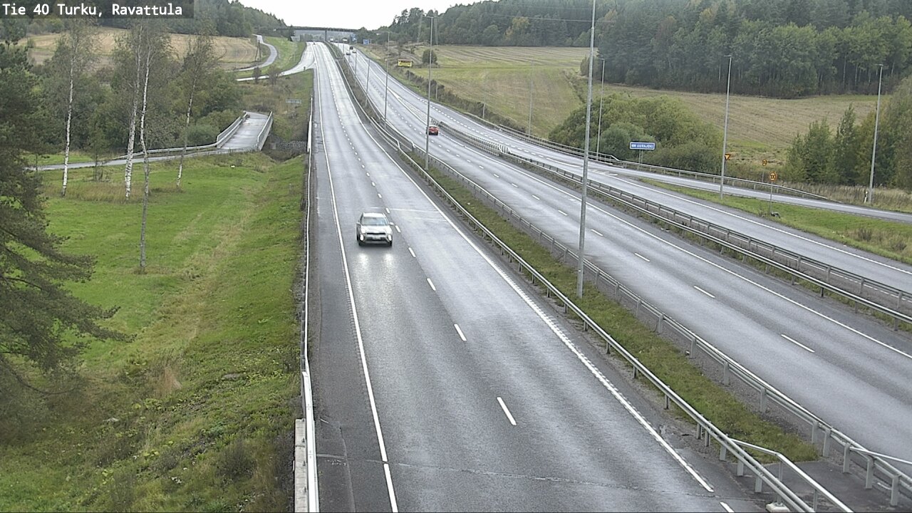 Weather Camera Image Road 40 Kaarina, Ravattula, Kaarina, Varsinais-Suomi