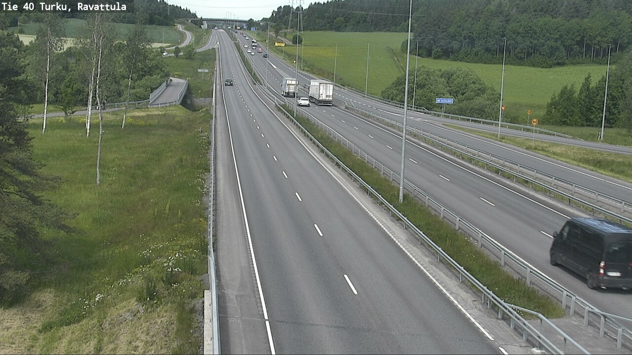 Weather Camera Image Road 40 Kaarina, Ravattula, Kaarina, Varsinais-Suomi