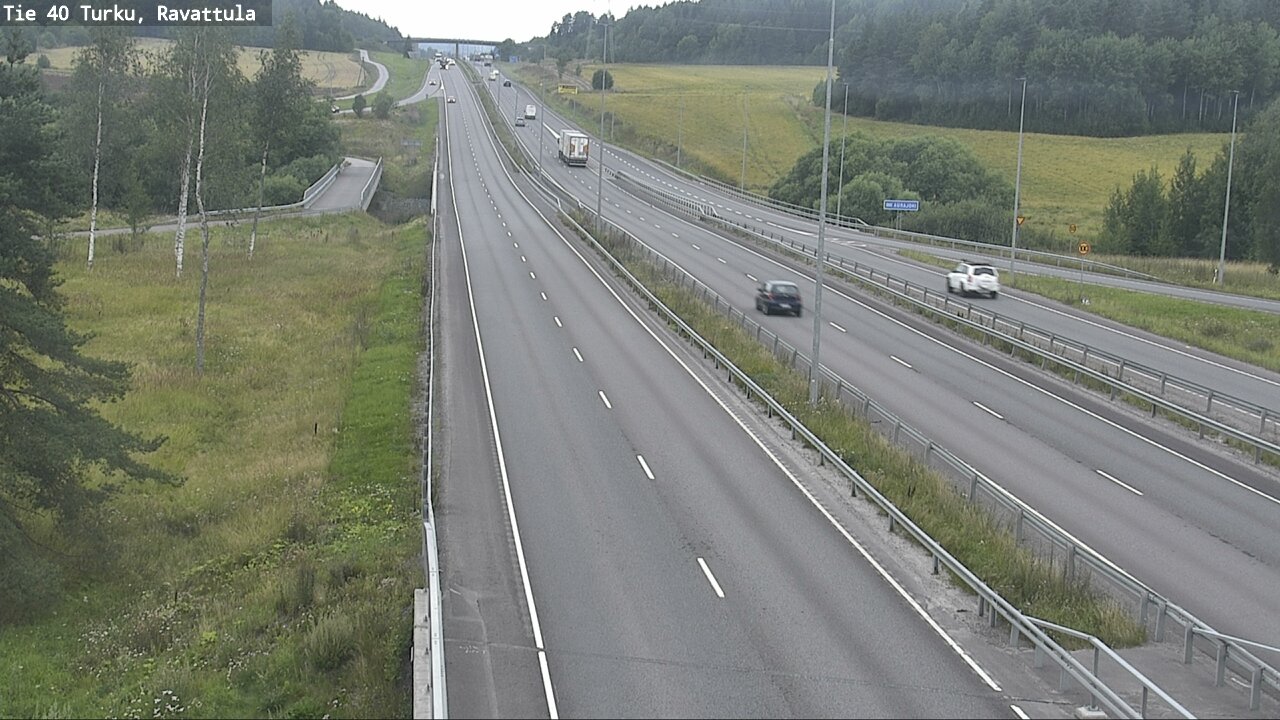 Weather Camera Image Road 40 Kaarina, Ravattula, Kaarina, Varsinais-Suomi