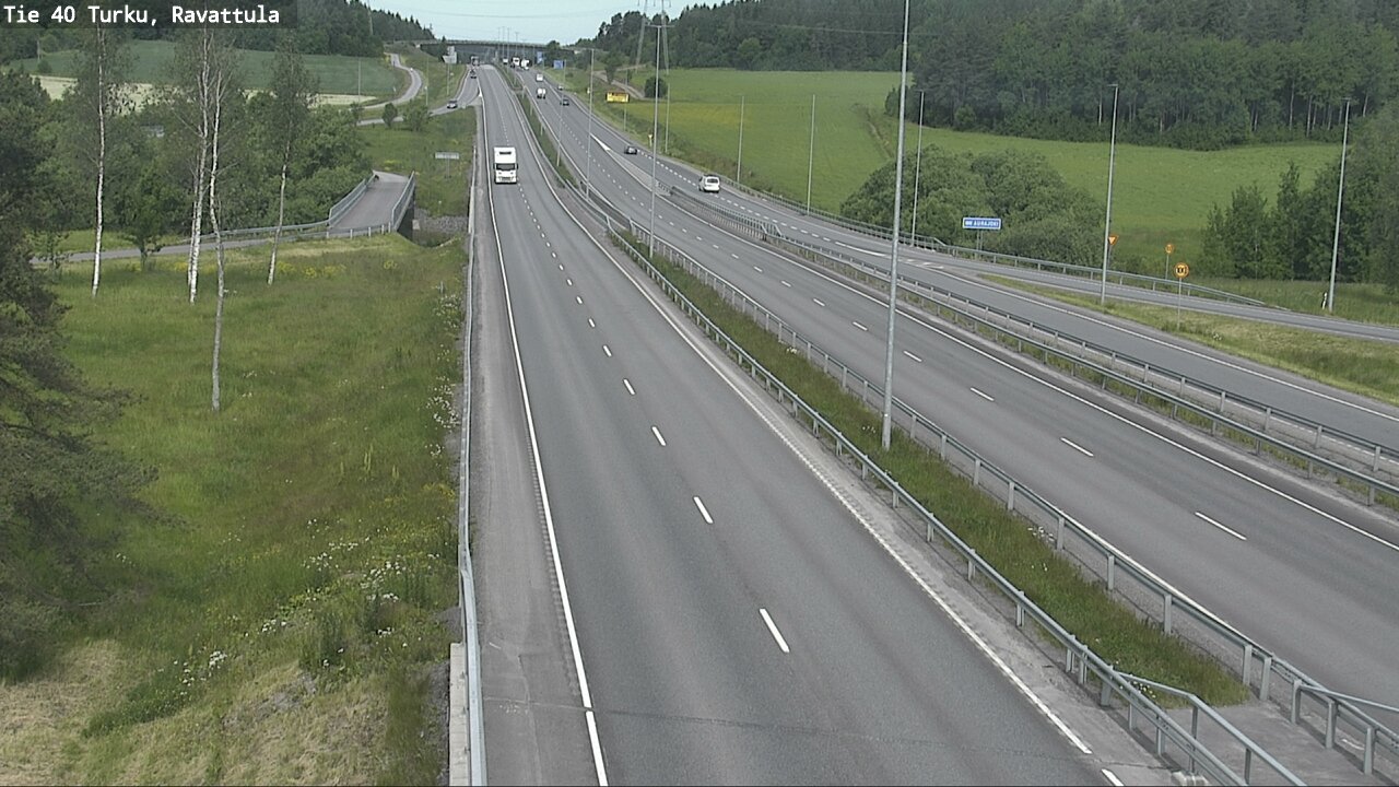 Weather Camera Image Road 40 Kaarina, Ravattula, Kaarina, Varsinais-Suomi