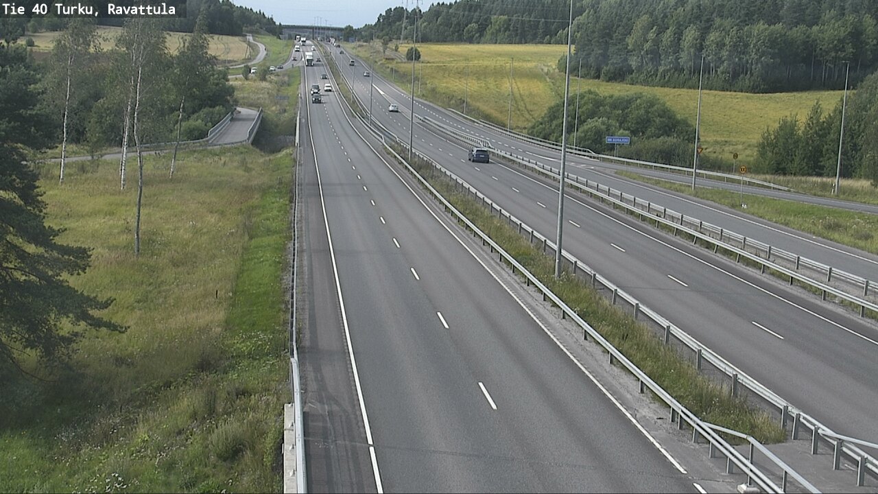 Weather Camera Image Road 40 Kaarina, Ravattula, Kaarina, Varsinais-Suomi