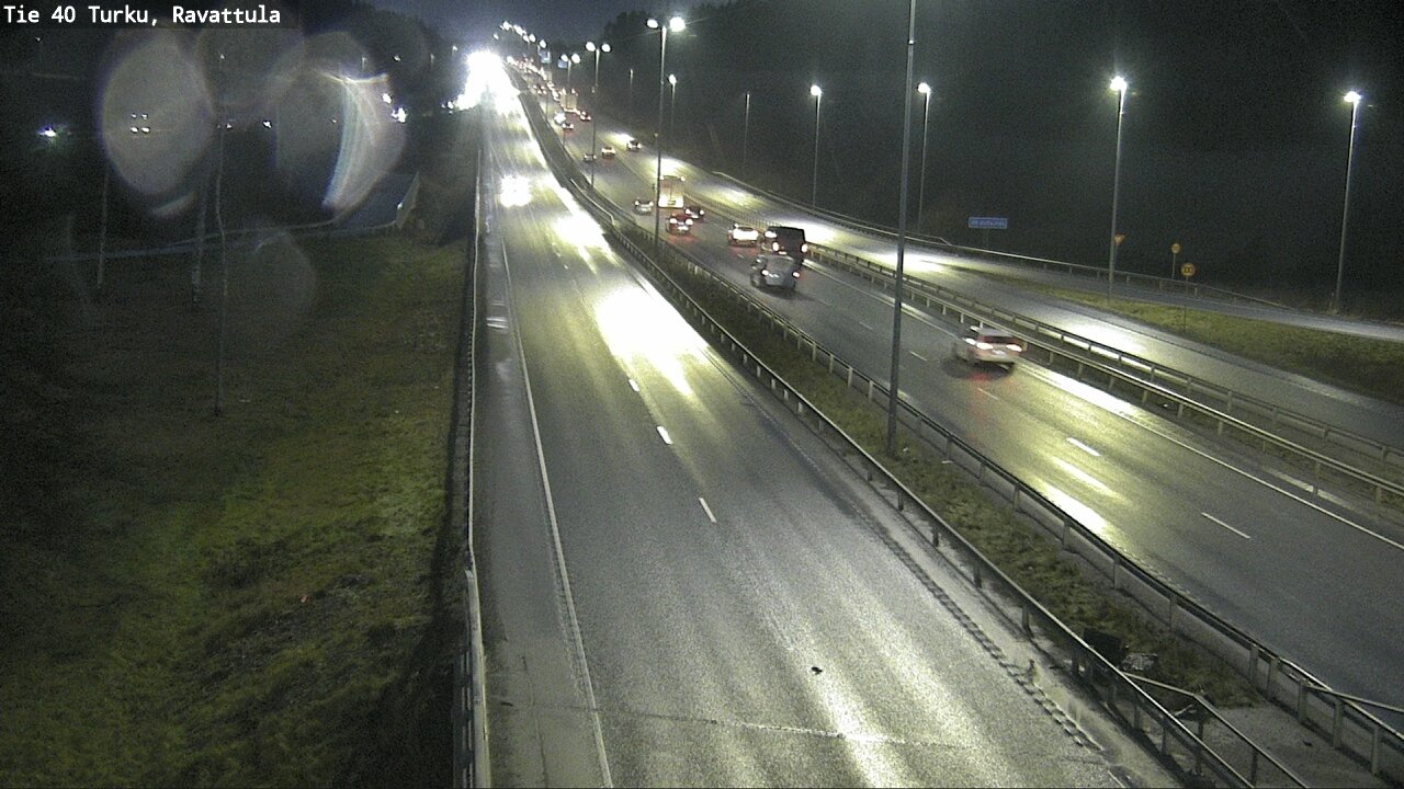 Weather Camera Image Väg 40 S:t Karins, Ravattula, Kaarina, Varsinais-Suomi