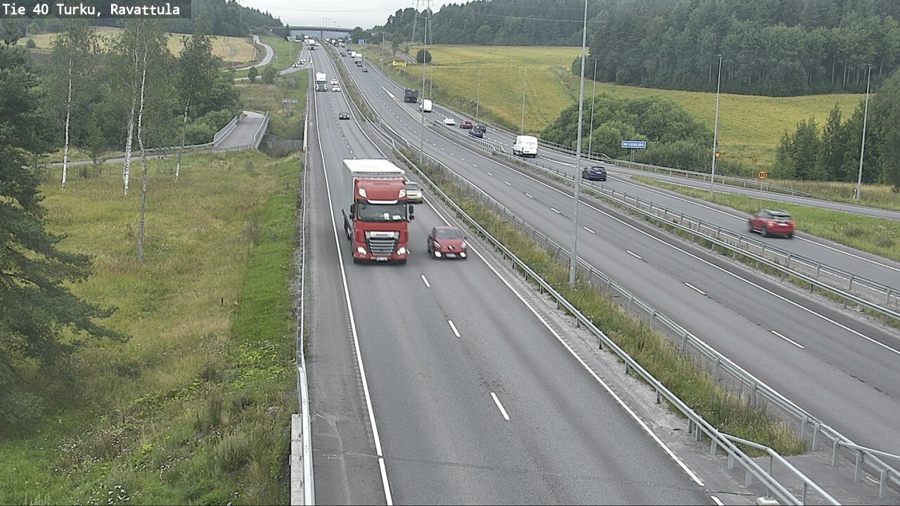Weather Camera Image Road 40 Kaarina, Ravattula, Kaarina, Varsinais-Suomi