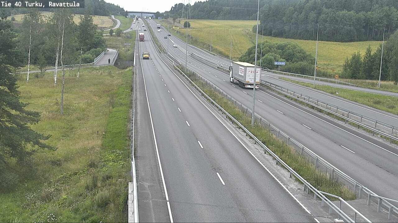 Weather Camera Image Road 40 Kaarina, Ravattula, Kaarina, Varsinais-Suomi
