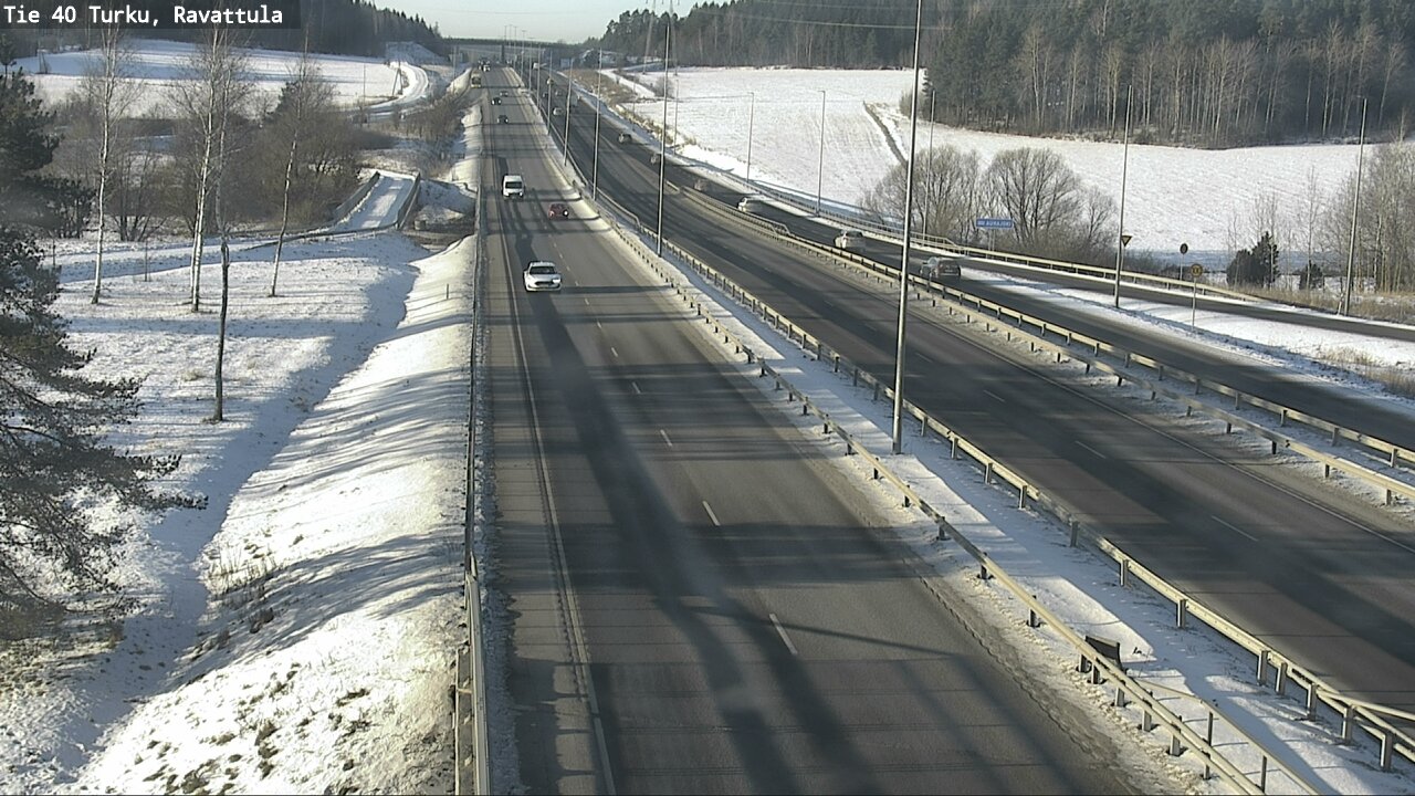Weather Camera Image Road 40 Kaarina, Ravattula, Kaarina, Varsinais-Suomi