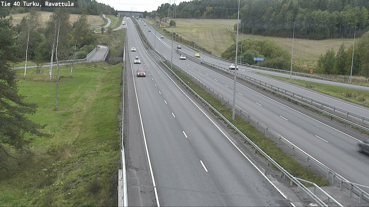 Weather Camera Image Road 40 Kaarina, Ravattula, Kaarina, Varsinais-Suomi