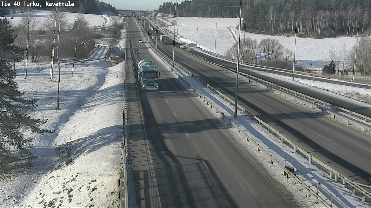 Weather Camera Image Road 40 Kaarina, Ravattula, Kaarina, Varsinais-Suomi