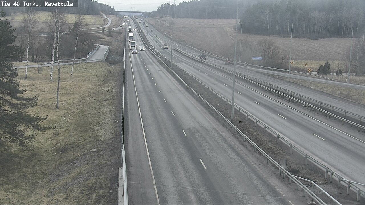 Weather Camera Image Road 40 Kaarina, Ravattula, Kaarina, Varsinais-Suomi