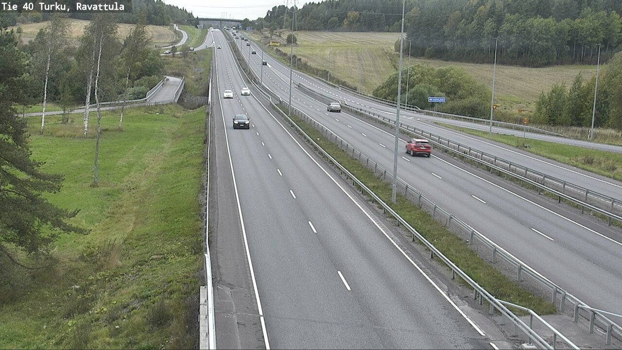 Weather Camera Image Road 40 Kaarina, Ravattula, Kaarina, Varsinais-Suomi