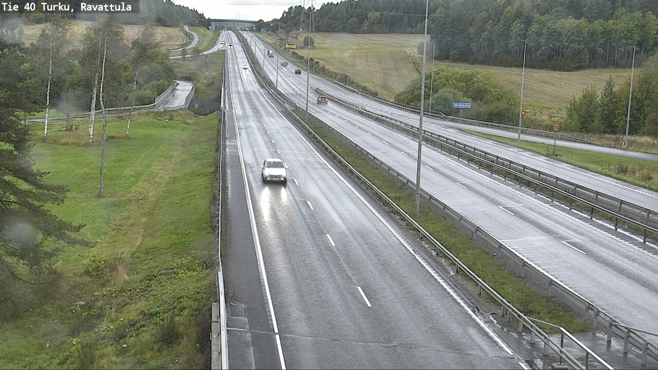 Weather Camera Image Road 40 Kaarina, Ravattula, Kaarina, Varsinais-Suomi