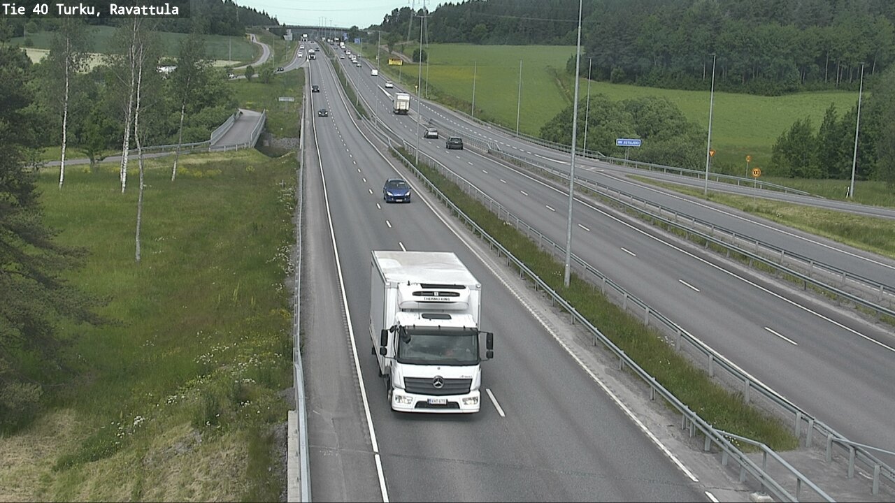 Weather Camera Image Road 40 Kaarina, Ravattula, Kaarina, Varsinais-Suomi