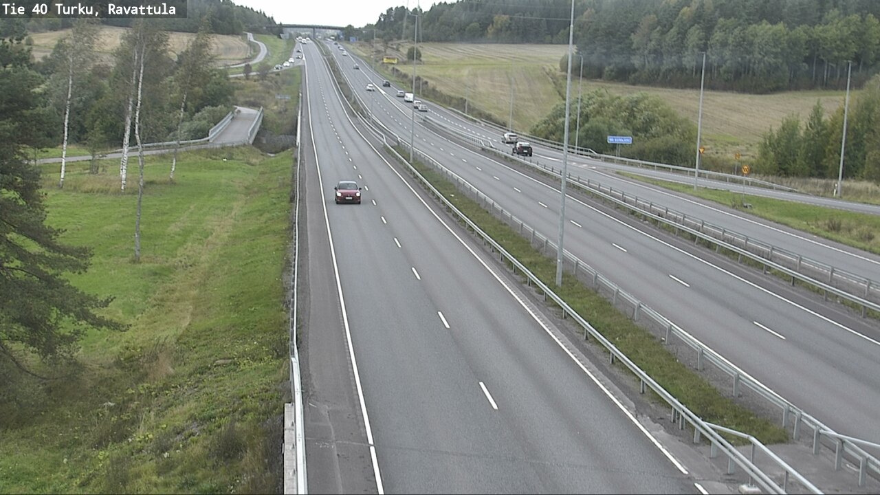 Weather Camera Image Road 40 Kaarina, Ravattula, Kaarina, Varsinais-Suomi