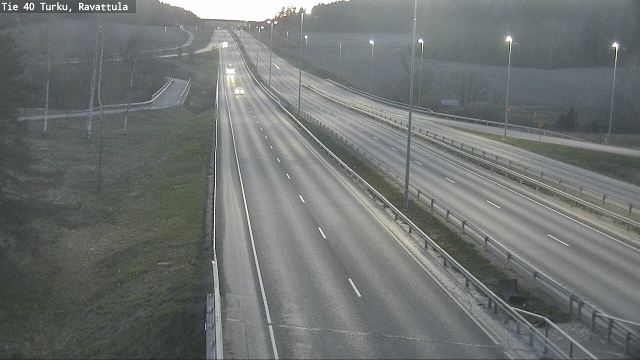 Weather Camera Image Road 40 Kaarina, Ravattula, Kaarina, Varsinais-Suomi