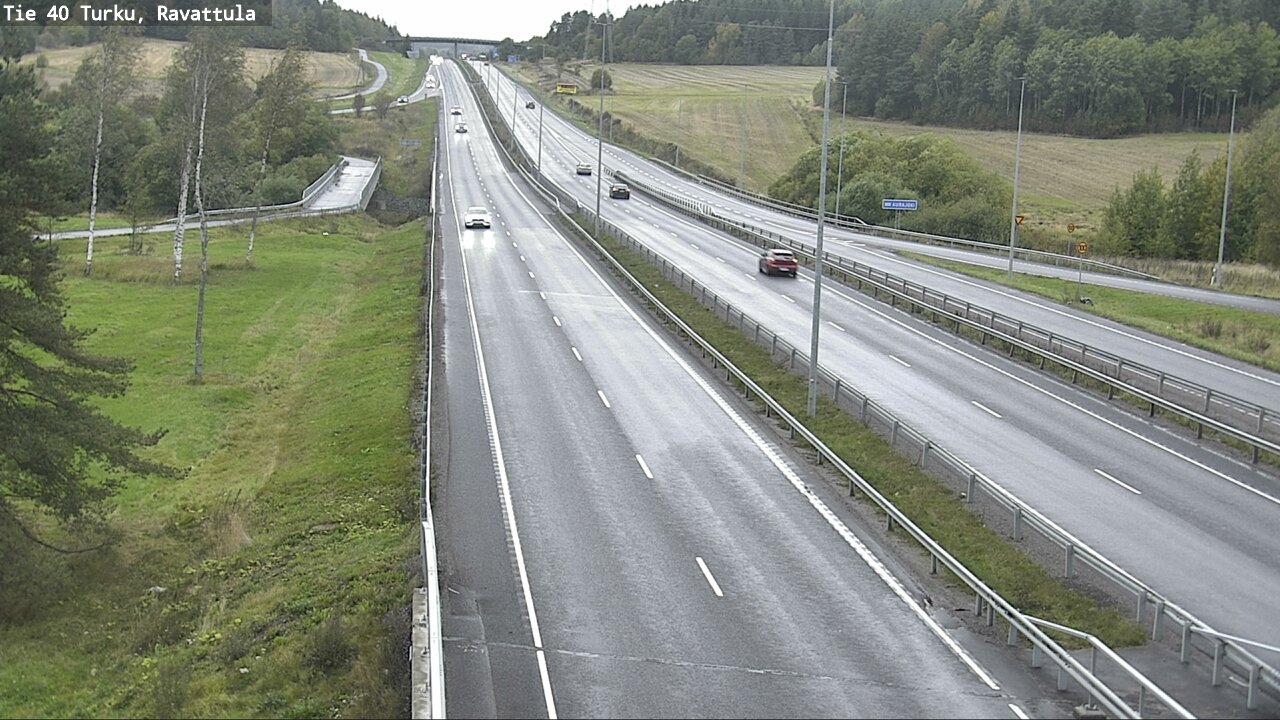 Weather Camera Image Road 40 Kaarina, Ravattula, Kaarina, Varsinais-Suomi