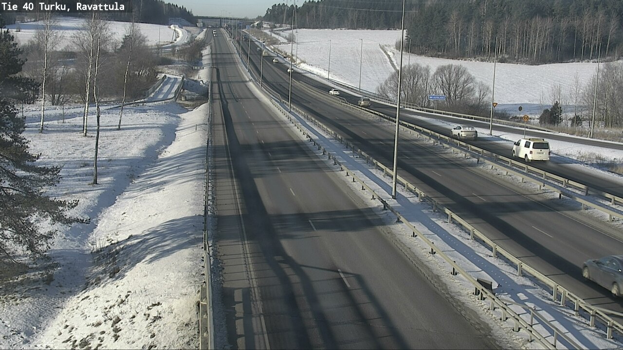 Weather Camera Image Road 40 Kaarina, Ravattula, Kaarina, Varsinais-Suomi