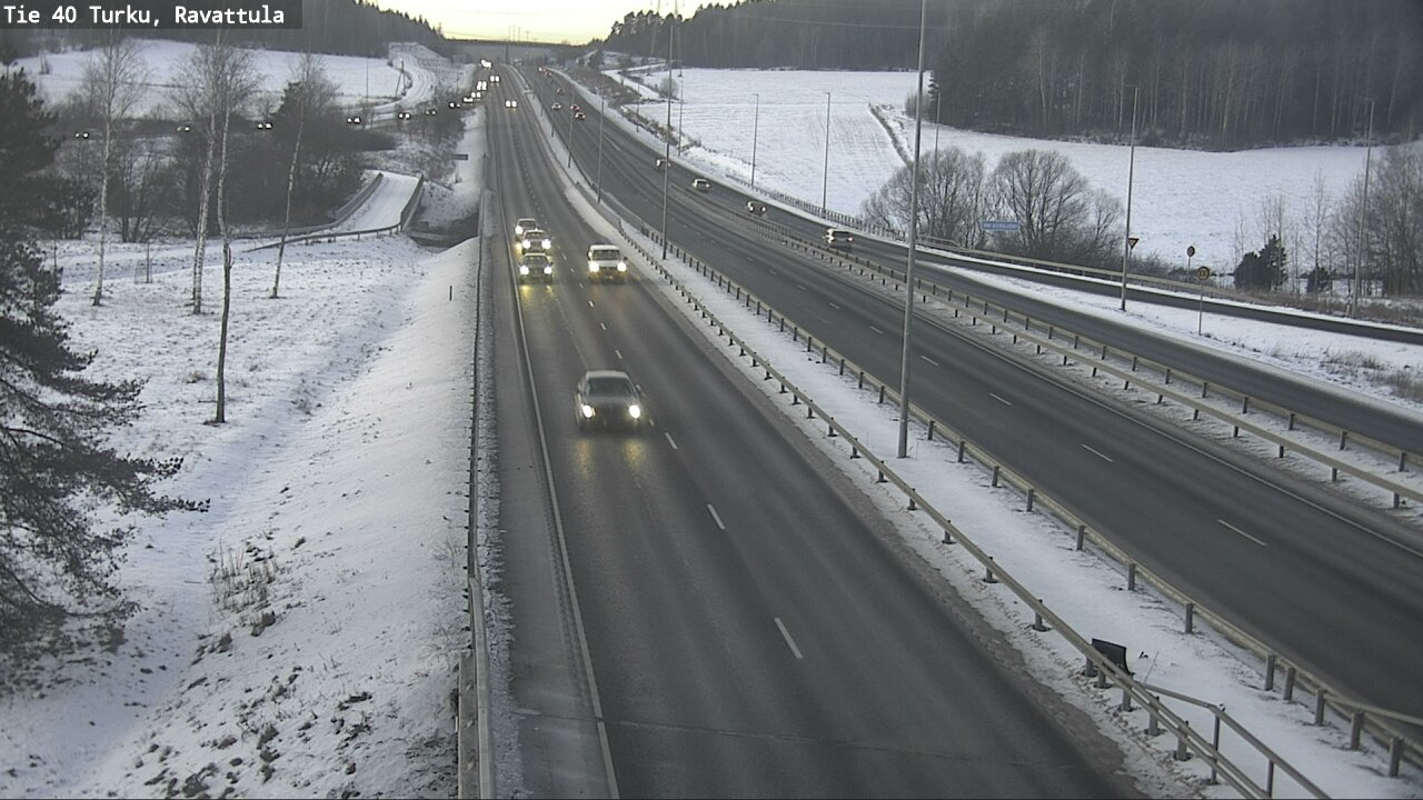 Weather Camera Image Road 40 Kaarina, Ravattula, Kaarina, Varsinais-Suomi