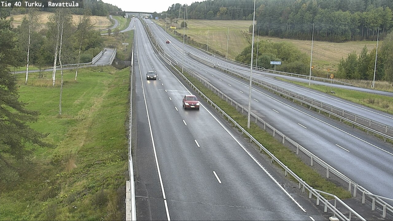 Weather Camera Image Road 40 Kaarina, Ravattula, Kaarina, Varsinais-Suomi