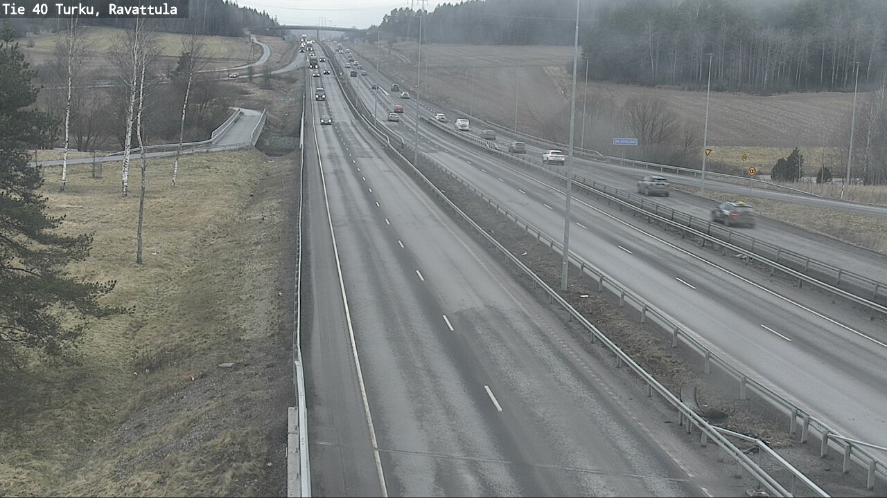 Weather Camera Image Road 40 Kaarina, Ravattula, Kaarina, Varsinais-Suomi