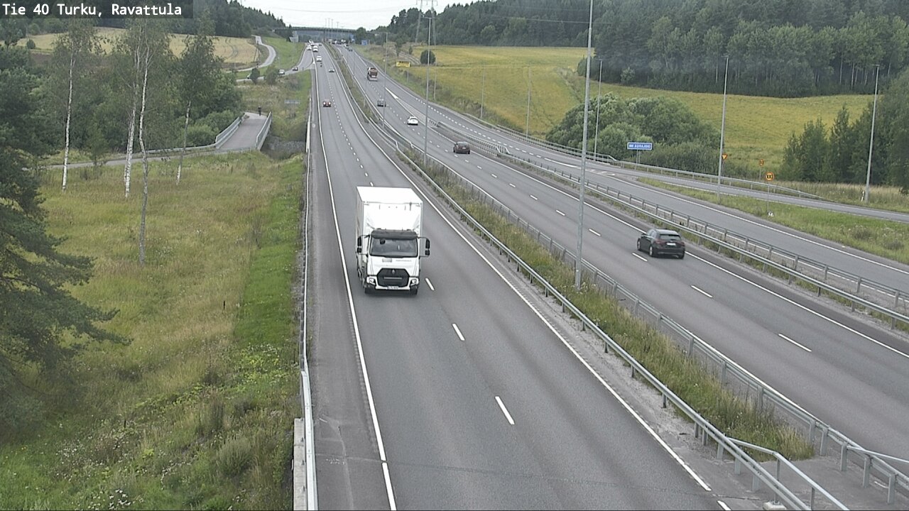 Weather Camera Image Road 40 Kaarina, Ravattula, Kaarina, Varsinais-Suomi