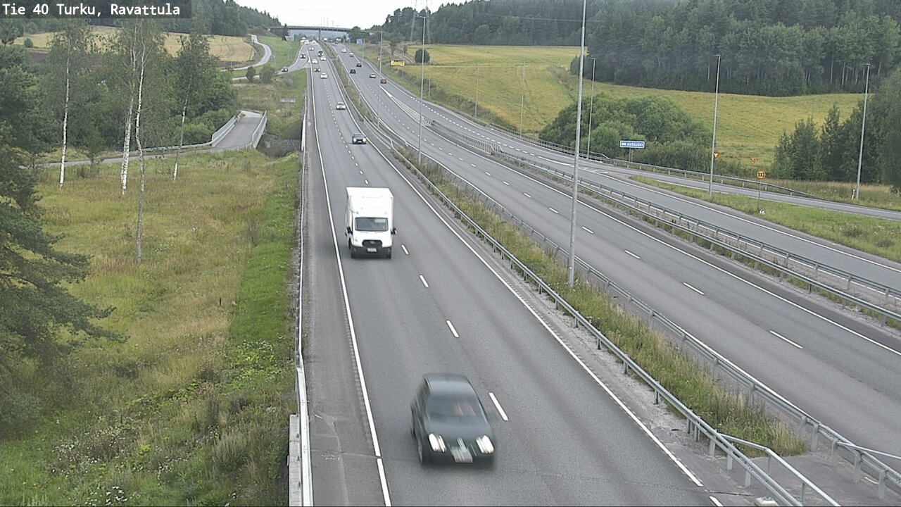 Weather Camera Image Road 40 Kaarina, Ravattula, Kaarina, Varsinais-Suomi