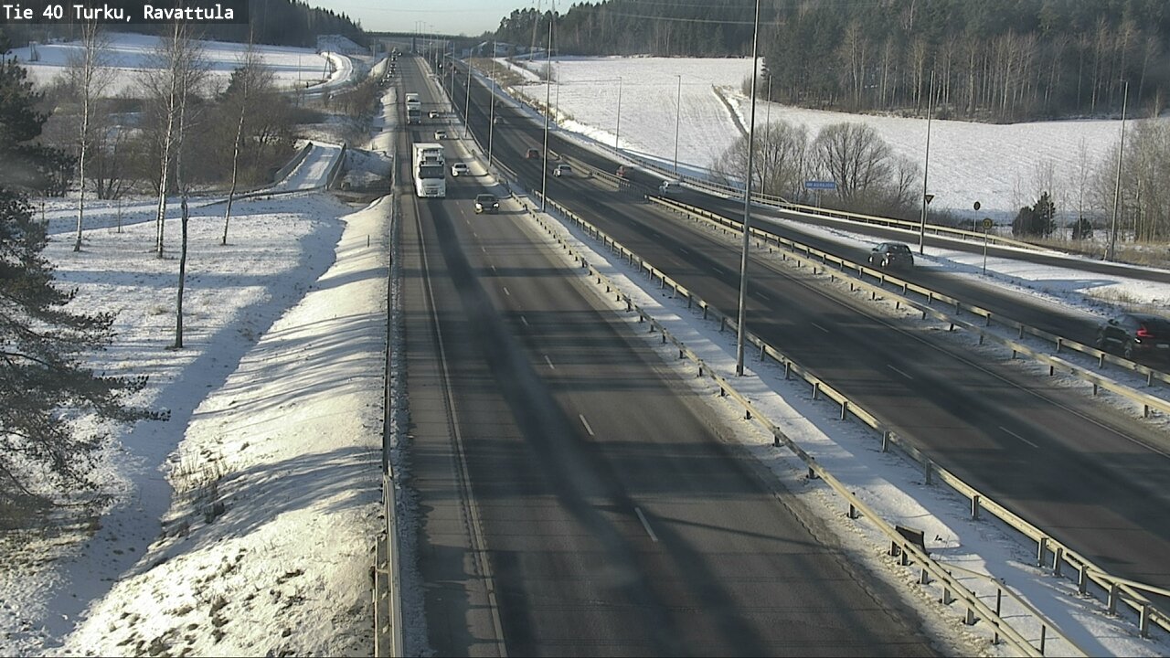 Weather Camera Image Road 40 Kaarina, Ravattula, Kaarina, Varsinais-Suomi