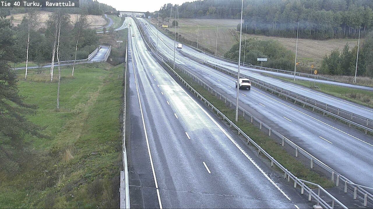 Weather Camera Image Road 40 Kaarina, Ravattula, Kaarina, Varsinais-Suomi