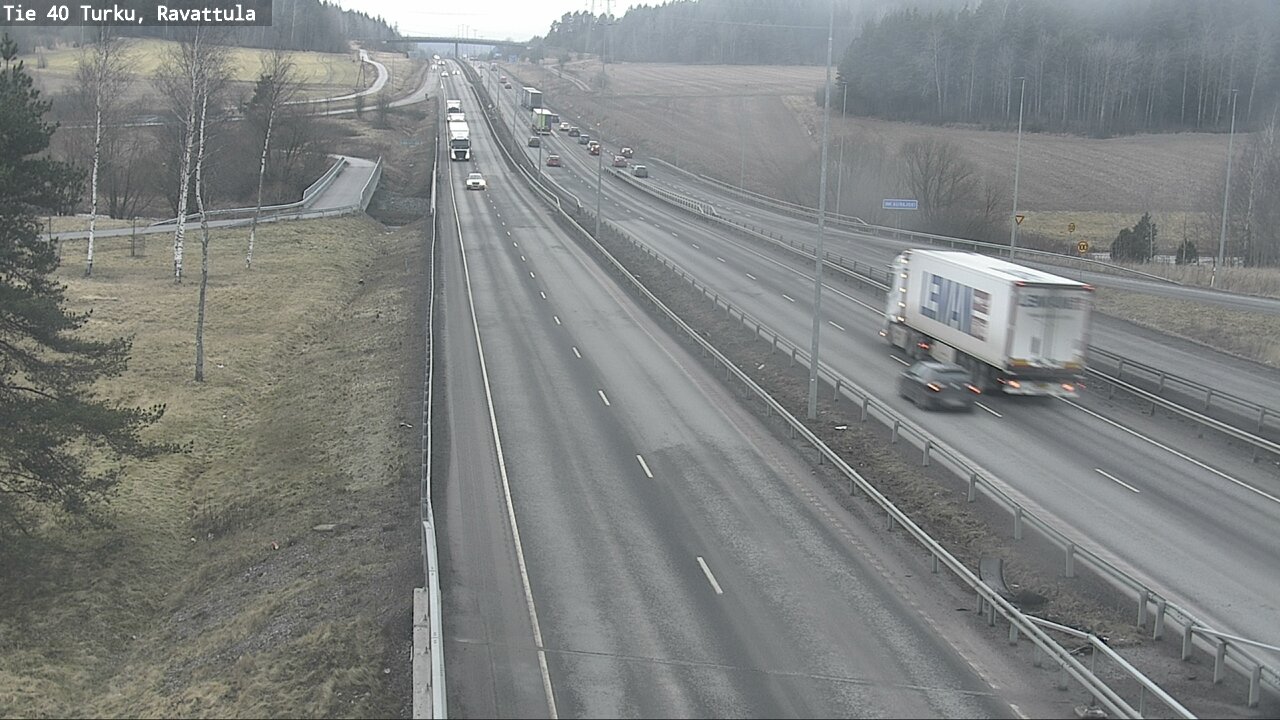 Weather Camera Image Road 40 Kaarina, Ravattula, Kaarina, Varsinais-Suomi