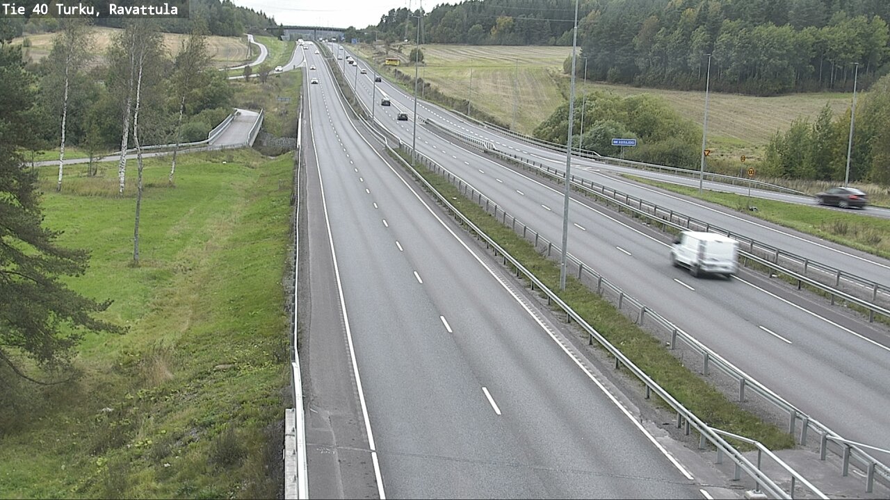Weather Camera Image Road 40 Kaarina, Ravattula, Kaarina, Varsinais-Suomi