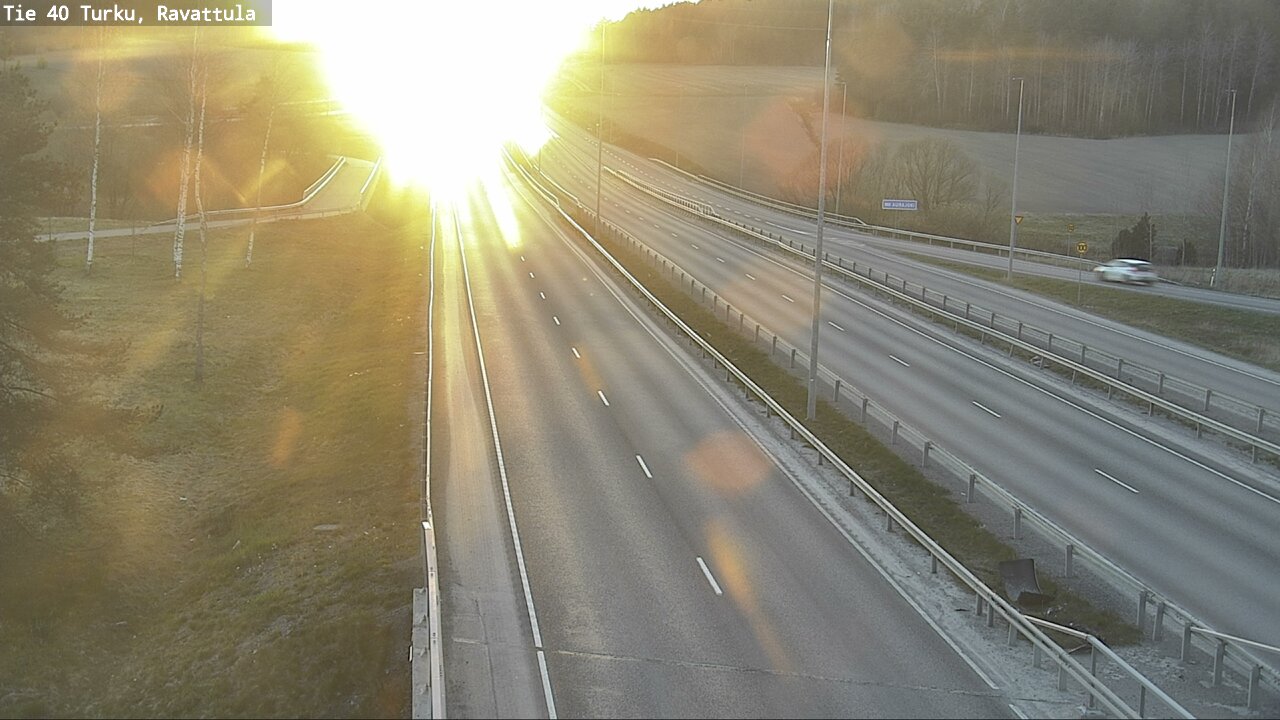 Weather Camera Image Road 40 Kaarina, Ravattula, Kaarina, Varsinais-Suomi