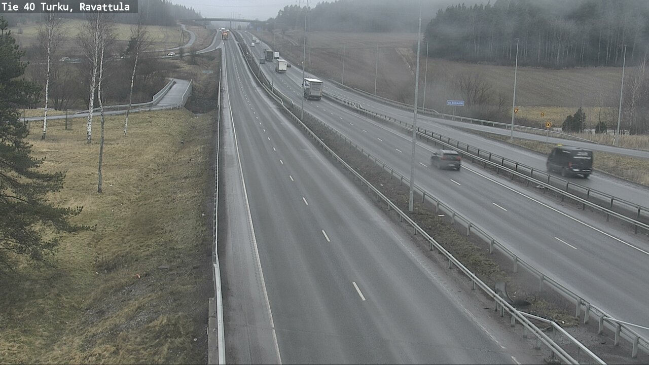 Weather Camera Image Väg 40 S:t Karins, Ravattula, Kaarina, Varsinais-Suomi